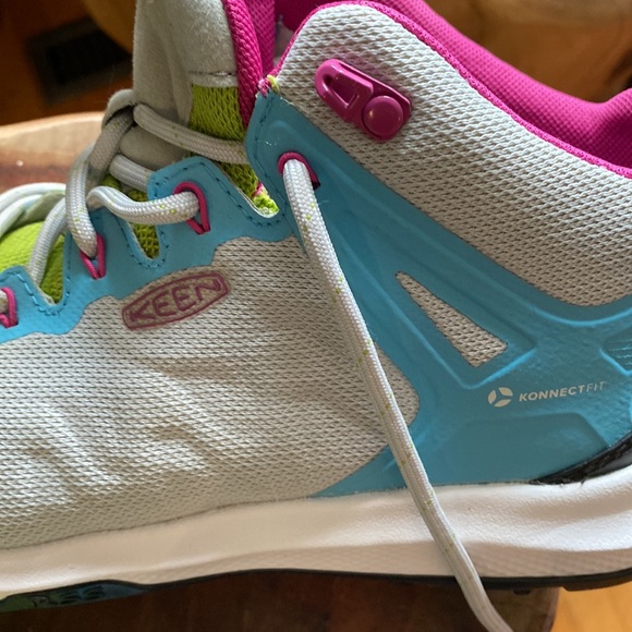 Keen Explore vent mid hiking shoes womens US 8 - like new, no wear - Picture 10 of 12